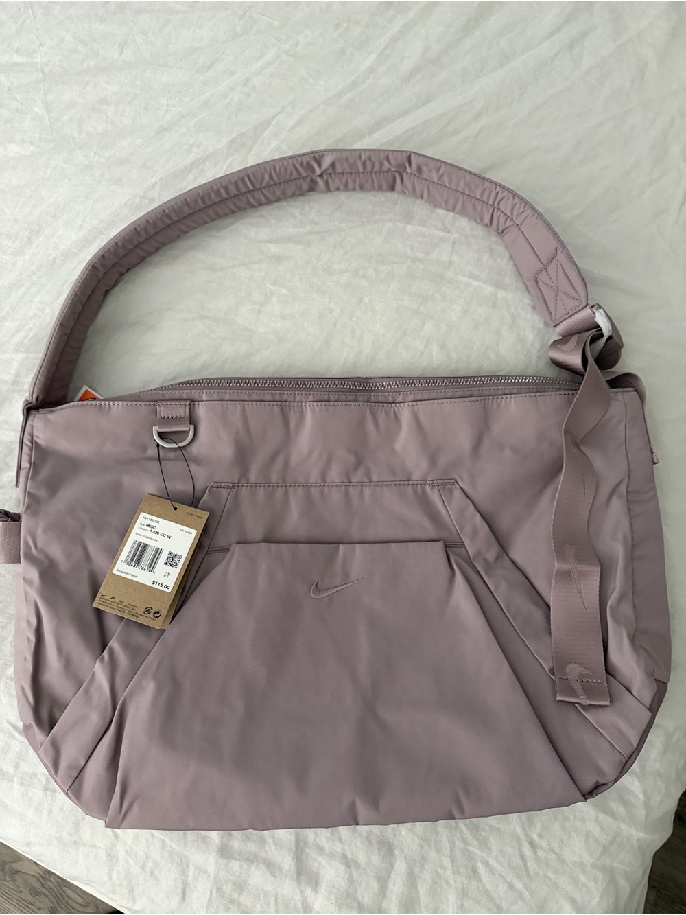 Nike Women’s Shoulder Bag in Mauve Pink